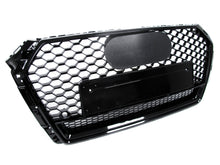 Honeycomb Front Black Mesh Grill for AUDI A4 B9 S4 2017-2019 fg152