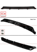 For 2019-2025 BMW X7 G07 M50i M60i Gloss Black Rear Bumper Diffuser Kit + V Style Roof Spoiler