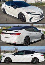 For 2025-2026 Toyota Camry Gloss Black Winglet Side Skirt Extension