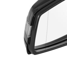 Black Left Side Mirror w/o Blind Spot For 2010-2017 Mercedes C207 Coupe E350 E400 E550 Driver Power Folding Mirror