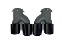 Gloss Black Exhaust Tips Tailpipe for BMW G23 M440i G20 M340i G42 M240i 2020-2025