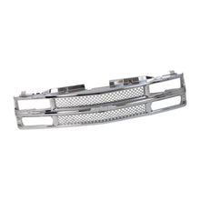 Front Grille for Chevy C1500 C2500 K1500 K2500 C3500 K3500 Tahoe Suburban 1994–2000 – Chrome Shell