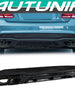 Rear Diffuser w/ Exhaust Tips for Mercedes C207 E250 E400 E500 E550 Coupe/Convertible AMG 2014-2017