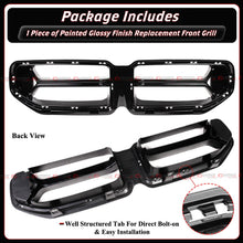 For 2023-2026 BMW G87 M2 CSL Style Gloss Black Front Upper Nose Kidney Grill Grille