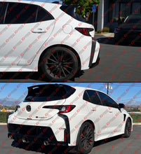 For 2023-2026 Toyota GR Corolla Full Carbon Fiber Rear Bumper Side Vent Trim Garnish