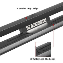 4'' Running Boards for 2022-2025 Toyota Tundra CrewMax Cab Steel Drop Side Step Bars