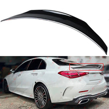 For 2022-2026 Mercedes W206 C300 C43 Sedan GLOSS BLACK Rear Trunk Spoiler Wing