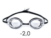 Clear Swimming Goggles Nearsighted Anti-fog Swim Glasses UV Protection