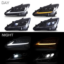 Pair LED DRL Projector Headlights For 2006-2013 Lexus IS250 IS350 ISF