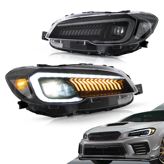 Full LED Projector Headlights For 2015-2021 Subaru WRX/WRX STI w/Animation