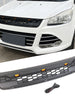 Black Front Bumper Upper Grille w/ Ligth Fits For 2013-2016 Ford Escape / Kuga