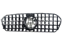 All Black GTR Front Grille for Mercedes GLE GLE400 GLE350 Coupe GLE63S AMG 2020+