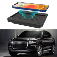 Car Wireless Charger Phone Qi Charging Station Pad for Audi Q5 SQ5 2018-2023