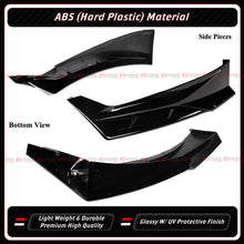 For 2024-2025 Tesla Model 3 Highland MC Design Gloss Black Front Bumper Lip Splitter
