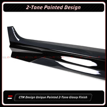 For 2025-2026 Toyota Camry CTM Underground Gray Black 2-Toned Side Skirt Extension