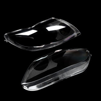 Left & Right Headlight Lens Cover Pair Clear for BMW Z4 E85 2003-2008