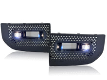 2pcs Front LED Fog Lights w/ Bezel Covers for 2020-2024 Land Rover Defender L663 90 110 130 LH & RH