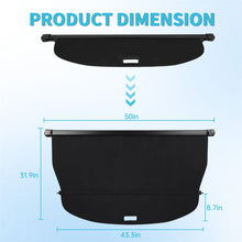 Retractable Rear Cargo Cover For Acura RDX 2019–2025 Security Shield