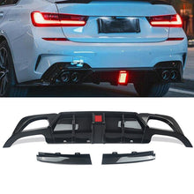 Carbon Fiber Style Rear Diffuser For BMW G20 M340i M-Sport 2019-2022