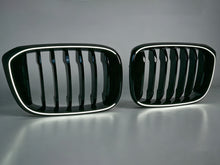 Gloss Black Front Kidney Grill Grille W/ LED Light For 2018-2022 BMW X3 X4 G01 G02
