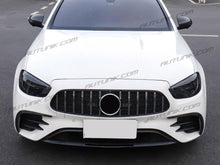 Front Splitter Molding Trims & Fog Light Cover For Mercedes W213 Facelift LCI E350 E450 AMG 2021 2022