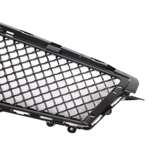 For 2013-2014 Cadillac ATS Front Upper Grille & Trim Molding 2PCS Gloss Black