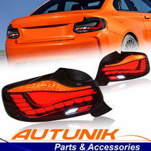 GTS Style OLED LED Tail Lights For BMW 2 Series F22 F23 F87 M2 2014-2020 Smoked Lens