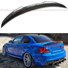 For 2007-2013 BMW E82 125i 135i 1M Real Carbon Fiber Trunk Spoiler Wing