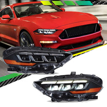 For 2018-2024 Ford Mustang Headlights Full LED With S650 Style