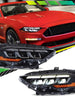For 2018-2024 Ford Mustang Headlights Full LED With S650 Style