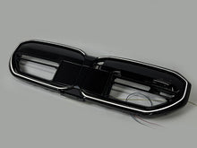 For 2024-2026 BMW 5-Series I5 G60 G61 M60 Gloss Black Front Kidney Grille w/ LED Light