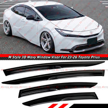 For 2023-2026 Toyota Prius XW60 M Style Window Visor Rain Guard Deflector