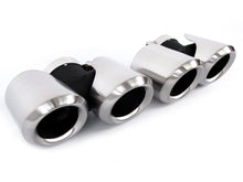 Brushed Chrome Exhaust Tips For 2020-2026 Land Rover Defender 90 110 130 2.0L