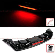 Gloss Black LED Rear Bumper Diffuser fits for 15-18 Lexus RC300 RC350 F-Sport