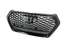 For Audi Q5 SQ5 2018 2019 RSQ5 Front Honeycomb Mesh Grill + Fog Lamp Grilles