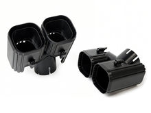 Pair Black Exhaust Muffler Tips for 2020-2026 Land Rover Defender L663 90/110/130 3.0L/2.0L