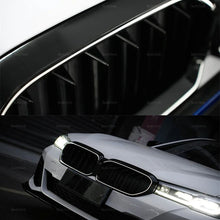 For 2021-2023 BMW 5Series G30 G31 LCI Front Bumper Kidney LED Light Grille Grill Gloss Black