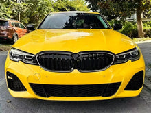 Glossy Black Front Kidney Grille W/ LED For 2019-2022 BMW G20 330i M340i