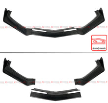 For 2020-2025 Corvette C8 Z51 Stingray Coupe ConvertibleReal Carbon Fiber Front Bumper Lip Splitter