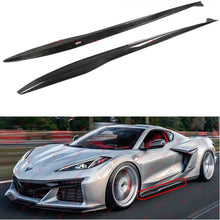 For 2023-2025 Corvette C8 Z06 Carbon Fiber Z07 Style Replacement Side Skirt Splitter