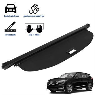 Retractable Rear Cargo Cover For Acura RDX 2019–2025 Security Shield