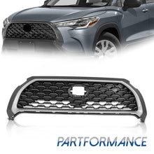 For 2022-2024 Toyota Corolla Cross Front Upper Grille W/Chrome Trim