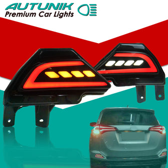 LED Rear Bumper Tail Light for Toyota RAV4 XA40 2016-2018 Brake Turn Lamp