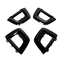 4x Gloss Black Front Bumper Molding Trim for 2016–2019 Mercedes-Benz GLC300 W253