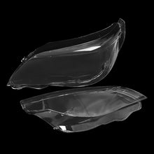 Pair Front Headlight Headlamp Lens Cover For BMW E60 E61 5Series 525i 530i 535i 2003-2010