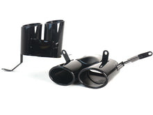 Gloss Black Rear Diffuser w/ Exhaust Tips For 2021–2024 Audi A4 B9.5