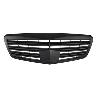 For 2010-2013 Mercedes Benz S-Class W221 Sedan AMG Style Front Grille Gloss Black