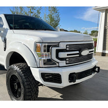 For 2020-2022 Ford F250 F350 F450 Super Duty LIMITED Front Bumper Upper Grille Oxford White