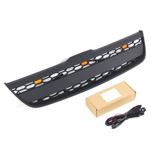 Front Bumper Grille Radiator w/ LED Lights Fit For Ford Transit Connect 2010-2013