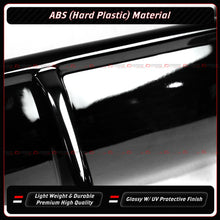 For 2019-2022 BMW G20 330i M340i CTM Gloss Black Rear Bumper Diffuser W/ LED Light